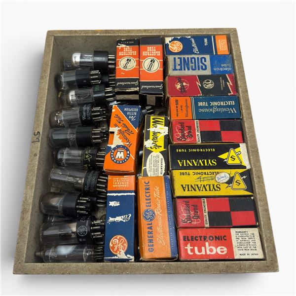 Mixed Audio & Radio Tube Lot - 6DJ8/12AU7/6V6 - NOS Boxed