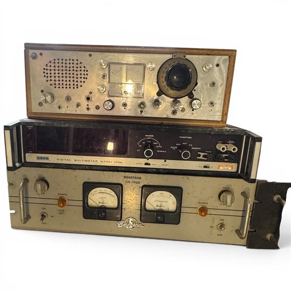 Sorenson Nobatron Model 225-200B Dana Digital Multimeter Model 5000 & Custom Measurement Instrument