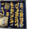 Image 4 : Large Group of Brass Military Buttons from a Wide Range of Dates and Armed Forces - Display Tray Not