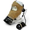 Image 2 : 1942 Canadian Civilian Gas Mask C Broad Arrow Large & Vintage Telephone Switchboard Headset
