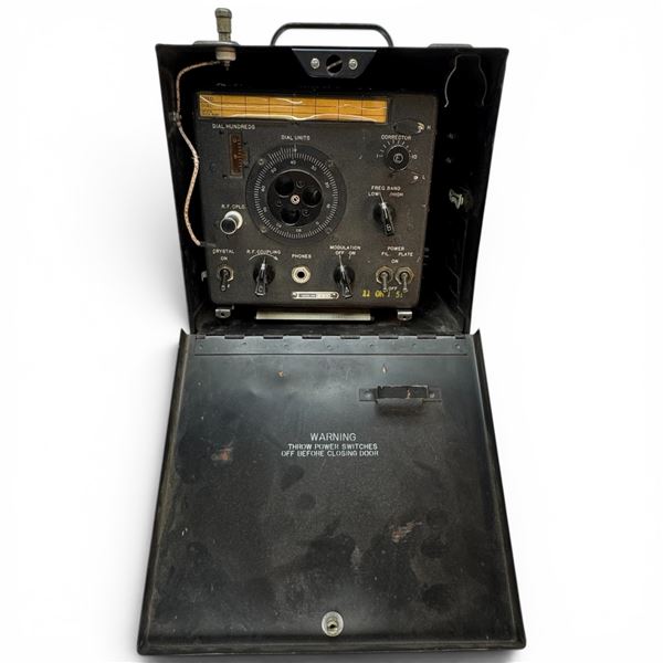 Navy Frequency Indication Equipment Model LM- in CPR-1011 Carrying Case