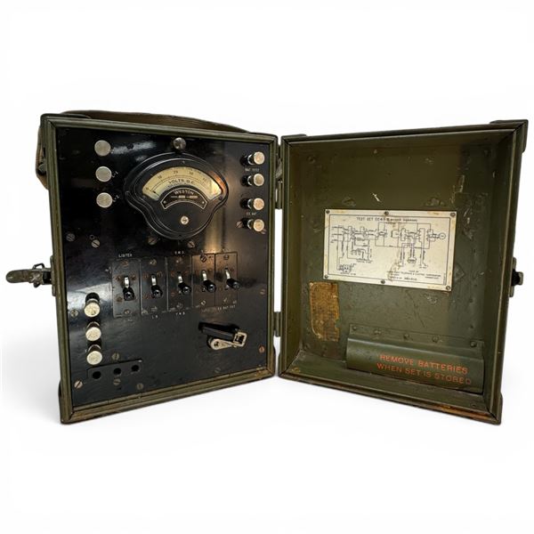 US Army Signal Corps Test Set EE-65-B World War II Era