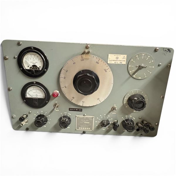 Canadian Armed Services Test Set Audio TS-500/U
