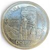 Image 1 : 1958 Canadian Silver Dollar - 80% Silver BC Centennial "Death Dollar" - Circulated