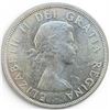 Image 2 : 1958 Canadian Silver Dollar - 80% Silver BC Centennial "Death Dollar" - Circulated