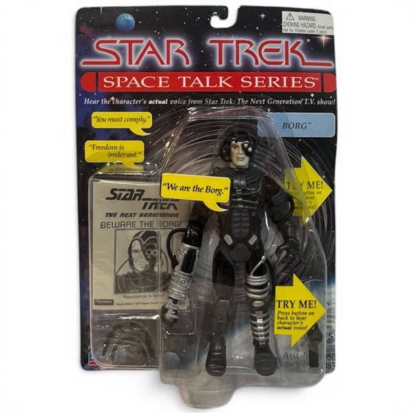 1995 Playmates Star Trek Space Talk Series Borg Action Figure
