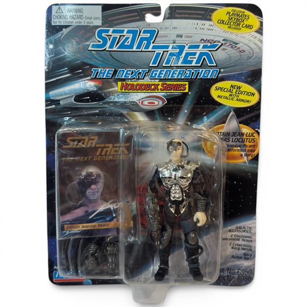 1995 Playmates Star Trek TNG Holodeck Series Captain Picard as Locutus Figure