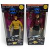 Image 1 : 1994 Playmates Toys Star Trek Collector Series Command Edition Action Figures Kirk & Picard