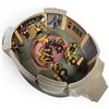 Image 1 : 1993 Playmates Star Trek: the Next Generation USS Enterprise-D Bridge Playset & Assorted Figurines