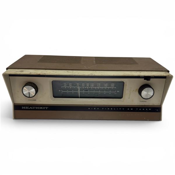 Heathkit Model AJ-53 AM FM Stereo Tuner 1960s Kit-Built