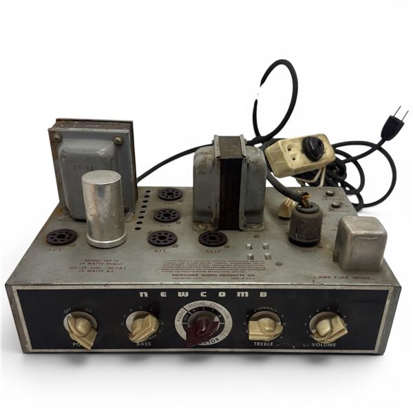 Newcomb Model HLP-14 Public Address Amplifier Guitar Amp Conversion Potential