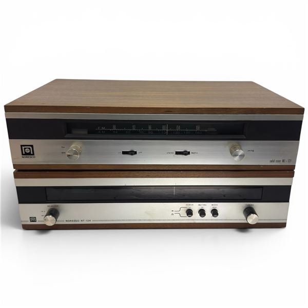Noresco NT-121 & NT-124 Vintage Audio Components