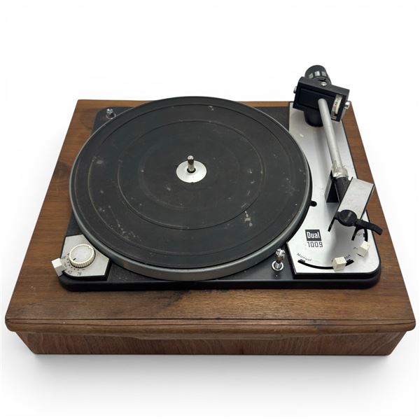 Dual 1009 Turntable 4-Speed Idler Drive Manual Vintage Germany