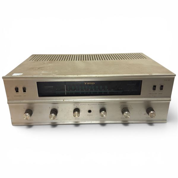 Trio KW-22 AM FM Stereo Tube Receiver Japan Vintage Audio