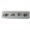 Image 1 : 4 New Rings * all stamped .925 * (Moonstone, Faceted & Cabochon Crystals, Faux Pearl & More) Longest