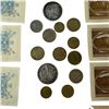 Image 4 : Collection of World Coins and Tokens - Includes 2 US Morgan Replica Dollar Coins