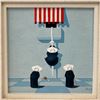 Image 2 : Frank Whipple "Play Ball"  Painting on Board of Nuns - The series is often called "Whipple's Wimples