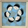 Image 2 : Frank Whipple "The Gambling Habit" Painting on Board of Nuns- The series is often called "Whipple's