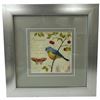 Image 3 : 3 Cheerful Bird Prints in Matching 13" x 13" Frames
