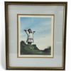 Image 1 : 1984 Pencil Signed C. Alan Johnson Print "Arctic Summer" - Triple matted in 17" x 19" frame