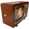 Image 3 : Hand Crafted Wood Backlit "Starlet Ann Margaret" TV-Style Display (11" x 5" x 8" tall)