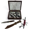 Image 1 : Group of Knives and New Winchester Knife & Tool Kit in Case