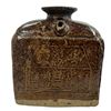 Image 3 : 4 Vintage Chinese Glazed Stoneware Jars - Largest 5" tall x 6" diameter (spout is damaged on the soy