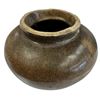 Image 5 : 4 Vintage Chinese Glazed Stoneware Jars - Largest 5" tall x 6" diameter (spout is damaged on the soy