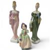 Image 1 : 3 Vintage Royal Doulton Figurines "Lorna"HN2311, Daphne HN2268, & Babie HN1879" (Tallest is 8.5" )
