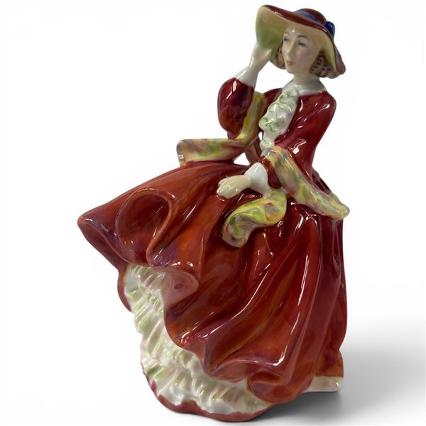 Vintage Royal Doulton Statuette "Top of the Hill" #HN1834" (7.5" tall' x 4" diameter)
