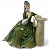 Image 1 : Vintage Royal Doulton Statuette "Secret Thoughts" #HN2382" (7" x 4" x 7" tall)