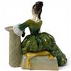 Image 2 : Vintage Royal Doulton Statuette "Secret Thoughts" #HN2382" (7" x 4" x 7" tall)