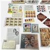 Image 2 : Collection of a Variety of Mint Stamps & Stamp Blocks with Certificates (Princess Diana, Marilyn Mon