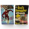 Image 1 : 1972 "God's Smuggler" 35¢ Spire Christian Comic and 1993 Flash DC Comic