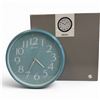 Image 1 : New in Box Seiko Blue 12" Wall Clock -Model:  QXA734K