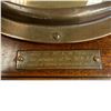 Image 4 : 1920s Hexagonal Inlaid Mahogany Wall Barometer by Southall Bros. & Barclay, Birmingham (1925 Brass P