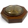 Image 6 : 1920s Hexagonal Inlaid Mahogany Wall Barometer by Southall Bros. & Barclay, Birmingham (1925 Brass P