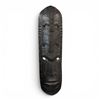 Image 1 : Large Handcrafted Fijian Tiki Mask Symbolising Prosperity and Strength - 12" wide x 39" tall