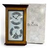 Image 1 : New in Box Bulova "Yarmouth" C3760 Weather Station Wall Clock - 3" deep x 10.5" wide x 18" tall