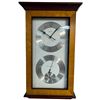 Image 2 : New in Box Bulova "Yarmouth" C3760 Weather Station Wall Clock - 3" deep x 10.5" wide x 18" tall