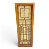 Image 1 : New in Box Bulova "De Rhodes" Wall Clock from the Frank Lloyd Wright Collection - 8" wide x 2.25" de