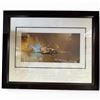 Image 2 : Well Framed "Spitfire" Print by Barrie A.F. Clark - Double Matted in a 33" x 27" frame