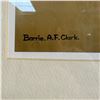 Image 4 : Well Framed "Spitfire" Print by Barrie A.F. Clark - Double Matted in a 33" x 27" frame