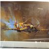 Image 5 : Well Framed "Spitfire" Print by Barrie A.F. Clark - Double Matted in a 33" x 27" frame