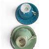 Image 3 : 6 Vintage English China Teacups - Aynsley, Paragon and Tuscany