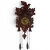 Image 1 : Vintage Wood Cuckoo Clock - 4.5" deep x 10" wide x 20" tall