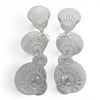 Image 2 : 6 Mikasa "Interlude" Crystal Wine Goblets - 8" tall