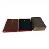 Image 1 : New - Leather Wrapped Journal with Unlined Unbleached Pages & 6 Bieffe Italy Lined journals