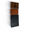 Image 2 : 4 Faux Leather Bound Journals (Average size is 5.5" x 8.5")