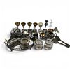 Image 1 : Shelf Lot of Vintage Silver Plated Tableware